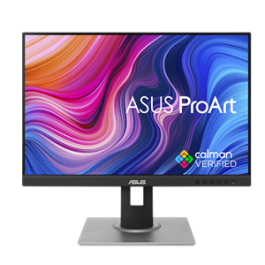 Monitor Profesional Asus ProArt Display PA248QV 24.1"/ WUXGA/ Multimedia/ Regulable en altura/ Negro