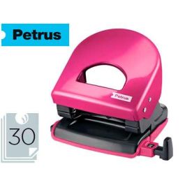 Taladrador Petrus 62 Wow Fucsia Metalizado Capacidad 30 Hojas