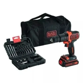 Black + Decker Taladro de impacto inalámbrico BDCHD18S32-QW 18 V con 1 batería de 1,5 Ah Precio: 165.5000006. SKU: B1FHJCTW2B