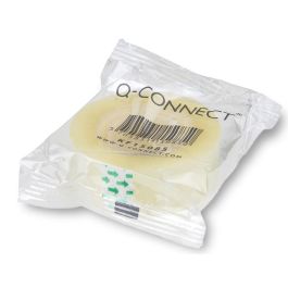 Cinta Adhesiva Q-Connect Transparente 33 Mt X 12 mm Encelofanada 24 unidades