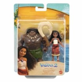 Mattel Pack 2 Mini Muñecos Vaina Y Maui Vaiana 2 JDD45 Disney +3 Años