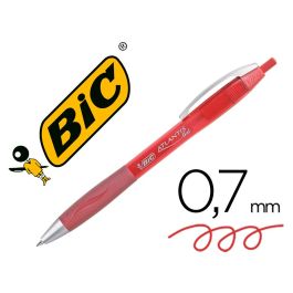 Boligrafo Bic Atlantis Rojo Retractil Tinta Gel Punta 1 mm 12 unidades Precio: 18.49999976. SKU: B15J9HNZWW