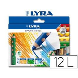 Lapices De Colores Acuarelables Lyra Groove Triangular Minas 10 mm Caja De 12 Colores Surtidos Precio: 26.59000047. SKU: B18VNHMMKF