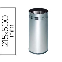 Paraguero Metalico 314 Perforado Plateado 50x21,5 cm