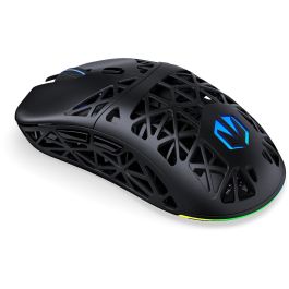 Endorfy LIV Plus Wireless Ratón Gaming Inalámbrico Negro con Estación de Carga