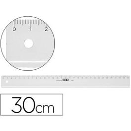 Regla M+R 30 cm Plastico Transparente 10 unidades Precio: 5.50000055. SKU: B135448X22