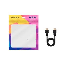 Nanocable 10.15.3801-L150 Cable HDMI 2.0 4K@60Hz 18Gbps HDMI Macho - HDMI Macho 1.5m Negro. Soporta HDR y ARC Nanocable 10.15.3801-L150 Cable HDMI 2.0 4K@60Hz 18Gbps HDMI Macho - HDMI Macho 1.5m Negro. Soporta HDR y ARC