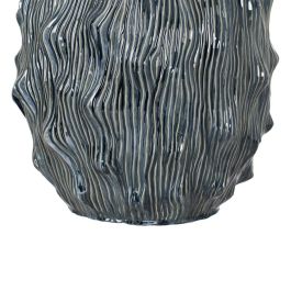 Jarrón Azul Cerámica Decoración 40 X 39 X 49,50 cm