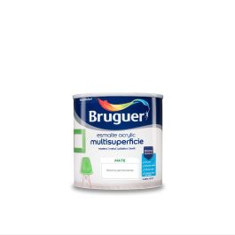 Bruguer Esmalte acrílico multisuperficie blanco permanente mate 0,250l 5160685 para madera, metal, plástico, textil interior/exterior Precio: 10.78999955. SKU: S7902837