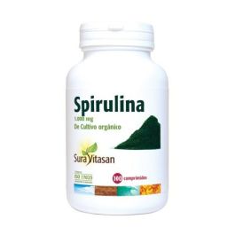 SURA VITASAN Spirulina 100 comprimidos. Complemento alimenticio con 1.000mg de alga espirulina, rico en proteínas y Vitamina B12 Precio: 22.6900003. SKU: B19Y96PATS