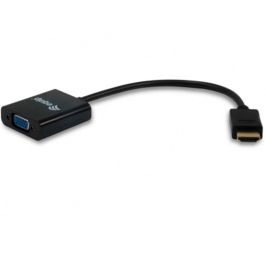 EQUIP ADAPTADOR HDMI MACHO A VGA HEMBRA CON AUDIO JACK 3.5" Precio: 11.99000011. SKU: B16YC93MYP