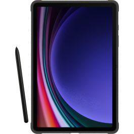 Samsung Outdoor Cover para Galaxy Tab S9 - Funda protectora resistente a golpes y rayones, color negro (11")