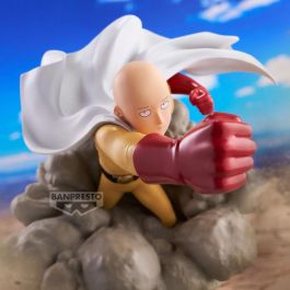 Banpresto Figura Saitama One Punch Man Diorama Acción Anime PVC