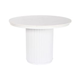 Mesa Comedor Moderno DKD Home Decor Blanco Blanco 110 x 76 x 110 cm Precio: 531.49999958. SKU: B13V4YN3Y8