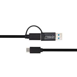 MicroConnect Cable USB-C a USB-A 3.2 Gen 1 SuperSpeed 5 Gbps - Conecta Laptops y Smartphones (USB-C) a Hubs/PC (USB-A) - 1m MicroConnect Cable USB-C a USB-A 3.2 Gen 1 SuperSpeed 5 Gbps - Conecta Laptops y Smartphones (USB-C) a Hubs/PC (USB-A) - 1m