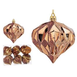 Set 6 Bolas Diamante Marrón 8 cm Krist+ - Decoración en Plástico (12 Unidades) Precio: 50.94999998. SKU: B1FC8NA3SG