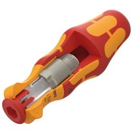 Wera 05057490001 Mango destornillador Kraftform con función carraca, ergonómico, colores rojo y amarillo Precio: 59.50000034. SKU: B15YPRDD9R