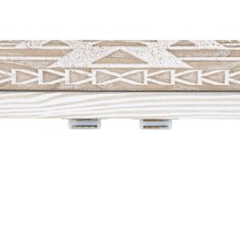 DKD Home Decor Armario Boho Abeto y Cristal, 4 Puertas, 2 Cajones, 2 Estanterías, Natural Blanco, 180x80x42 cm DKD Home Decor Armario Boho Abeto y Cristal, 4 Puertas, 2 Cajones, 2 Estanterías, Natural Blanco, 180x80x42 cm