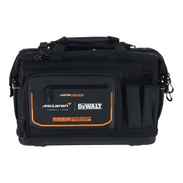 Dewalt Bolsa de Herramientas Edición McLaren, 33 Bolsillos, IP54 Resistente al Agua, Carga Máx. 25 kg, 50.8 x 29 x 31 cm