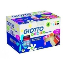 Giotto Témpera Acrílica Decor 25 mL - Pack de 6 Botes Colores Surtidos Precio: 5.98999973. SKU: S8408456