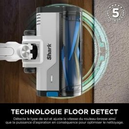 Shark PowerPro IZ380EU - Aspiradora de Escoba Inalámbrica, Ligera y Flexible con Tecnología FloorDetect y Antienredos