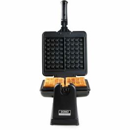 Domo DO9224W Gofrera Rotatoria 180° Antiadherente con Mango Frío, para 2 Gofres Domo DO9224W Gofrera Rotatoria 180° Antiadherente con Mango Frío, para 2 Gofres