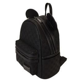 Loungefly Mochila Ears Mickey Disney Evergreen Piel Vegana 26cm con Bolsillos Laterales y Frontal