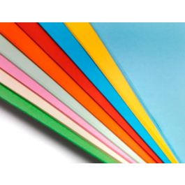 Papel Color Liderpapel A4 80 gr Azul Turquesa Paquete De 100 Hojas