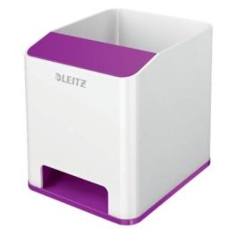 Leitz Cubilete Portalápices Sound Wow Dual Violeta-Blanco Precio: 5.59000035. SKU: B1HBWLLFQ2