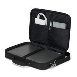 DICOTA D31686 Maletín para Portátil 15.6 pulgadas (39.6 cm) Negro de Poliéster con Asa y Tirante para Hombro