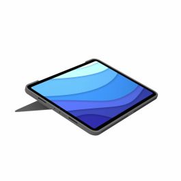 Funda para iPad + Teclado Logitech iPad Pro 11 | iPad Pro 2020 11 Gris Qwerty Español QWERTY
