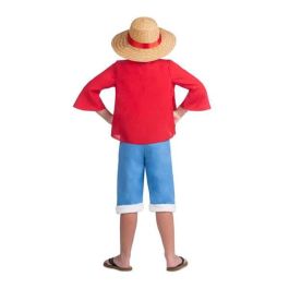 Disfraz luffy sombrero, chaqueta, camiseta, fajín y pantalón talla 7-9 y Disfraz luffy sombrero, chaqueta, camiseta, fajín y pantalón talla 7-9 y