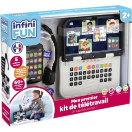 KD INF1698740633292 Kit de Teletrabajo Mi Primer Kit con Efectos de Luz y Sonidos Realistas, 18 Meses