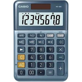 Casio Calculadora De Oficina Sobremesa Azul Ms-80E Precio: 13.50000025. SKU: B1C2FWAQ39