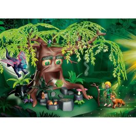 Playmobil Árbol de la Sabiduría Fantasía con Cubo Mágico y Dragón