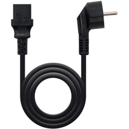 Cable Alimentación CPU - Monitor NANOCABLE 10.22.0102 Negro 1,5 m