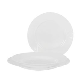 La Mediterranea Vajilla 12 Piezas Redondo Opal Everett (2 Unidades)