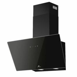 Continental Edison Campana Decorativa Inclinada CEHDI60B, Clasificación Energética A+++, L60 cm, Negro