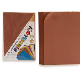 10 Láminas Goma Eva Marrón 20x30 cm - Pincello (24 Unidades) Precio: 19.79000012. SKU: S3600318