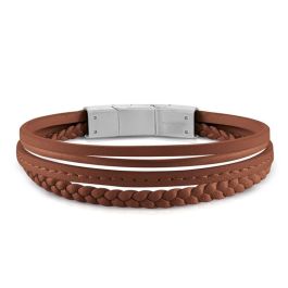 Pulsera Hombre Guess JUMB01345JWSTCGT-U Cuero 25 cm