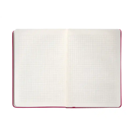 Antartik Cuaderno A4 Tapa Dura Hojas Cuadriculadas Burdeos 100 Hojas 80 gr FSC