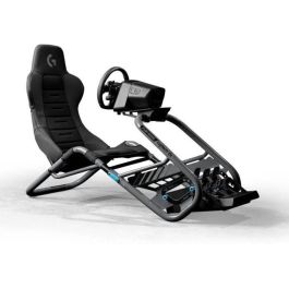 Asiento de simulación - PLAYSEAT - Trophy x Logitech G Edition - Gris/Negro Asiento de simulación - PLAYSEAT - Trophy x Logitech G Edition - Gris/Negro