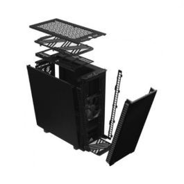 Fractal Design FD-C-DEF7C-01 Caja PC Midi Tower Negra Compatible ATX, Micro ATX, Mini-ITX