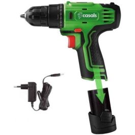 TALADRO ATORNILLADOR CASALS VBLI12 - 0-750RPM - REVERSIBLE - PORTABROCAS AUTOMÁTICO 10MM - BATERÍA LITIO 12V/1.3AH TALADRO ATORNILLADOR CASALS VBLI12 - 0-750RPM - REVERSIBLE - PORTABROCAS AUTOMÁTICO 10MM - BATERÍA LITIO 12V/1.3AH