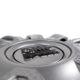 Omp OMPS07011423 Juego 4 Tapacubos Magnum 14 Pulgadas Plata-Carbono ABS
