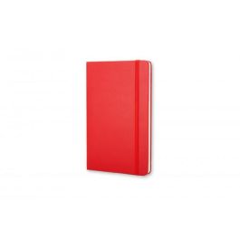 Moleskine LIBRETA CLASICA TAPA DURA ROJA P (9X14CM) RAYADA 192 hojas MM710R