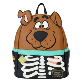 Loungefly Mochila mini Skeleton Scooby Doo, piel vegana, 26cm, Tirantes ajustables y estampados, Apliques y brillan en la oscuridad Precio: 65.49999951. SKU: B17NCFFPW8