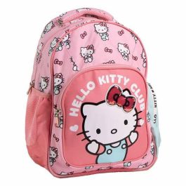 Mochila escolar mediana 42 cm hello kitty 3.3 x 4.2 x 42.0 cm Mochila escolar mediana 42 cm hello kitty 3.3 x 4.2 x 42.0 cm