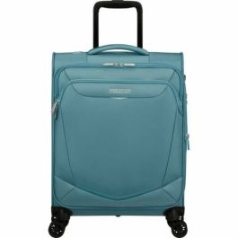 Maleta de Cabina American Tourister SummerRide Spinner 55cm/ 55x40x23cm/ 4 Ruedas/ Azul Brisa Precio: 97.49999952. SKU: B17G4D6VRZ