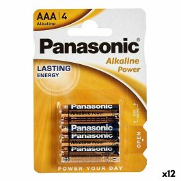 Pilas Alcalinas Panasonic LR03 AAA (12 Unidades)
